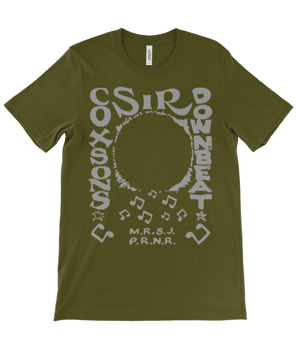 bloodsweatandtees | Sir Coxsons Downbeat t-shirt GREY/Olive