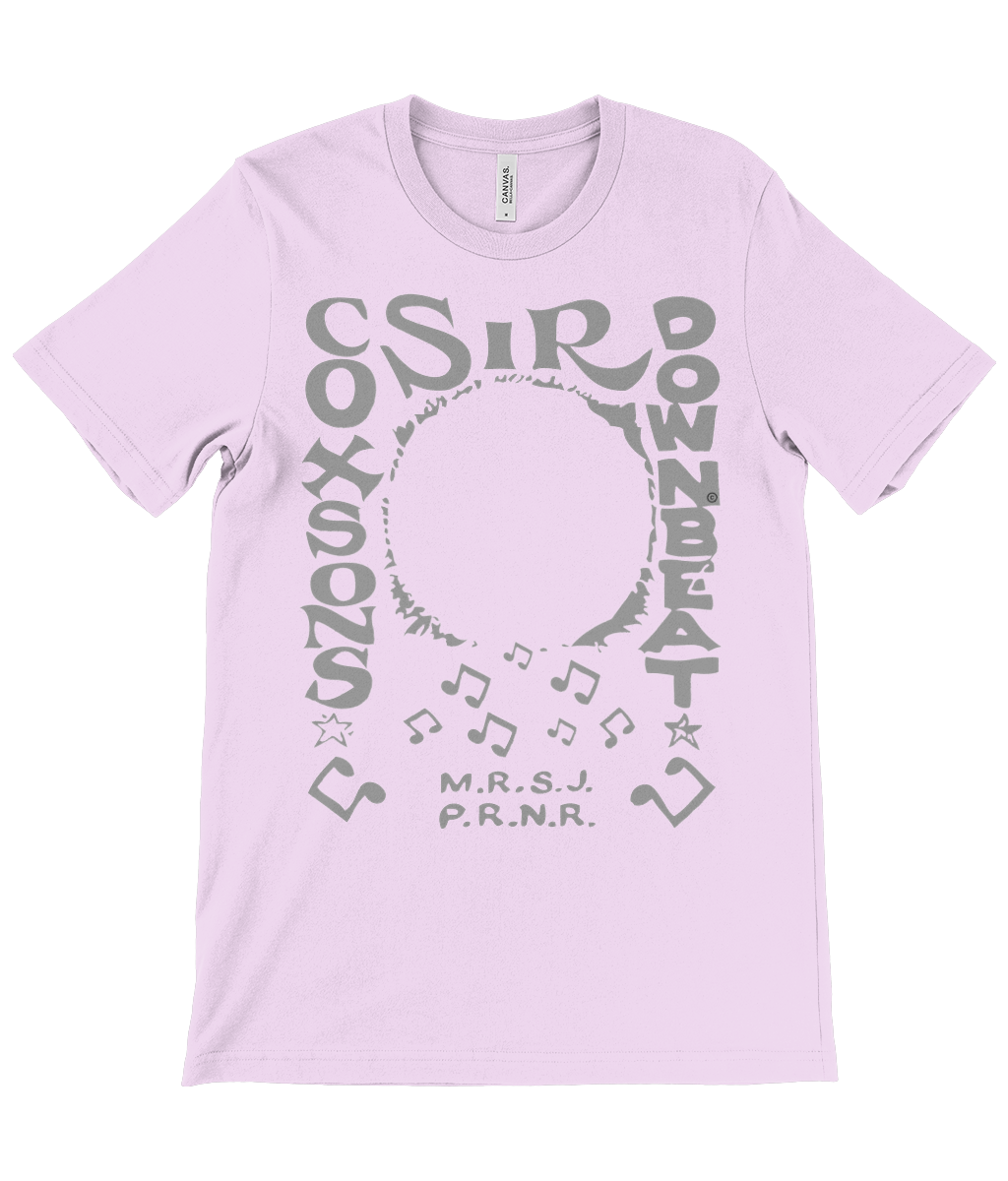 bloodsweatandtees | Sir Coxsons Downbeat t-shirt GREY/Pink