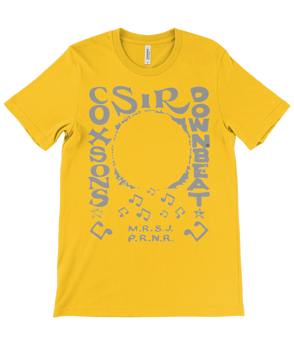 bloodsweatandtees | Sir Coxsons Downbeat t-shirt GREY/Gold