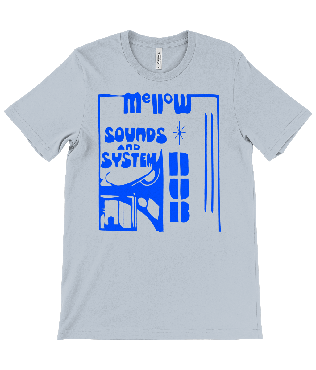 bloodsweatandtees | Mellow Sounds and System Dub t-shirt BLUE/Light_Blue