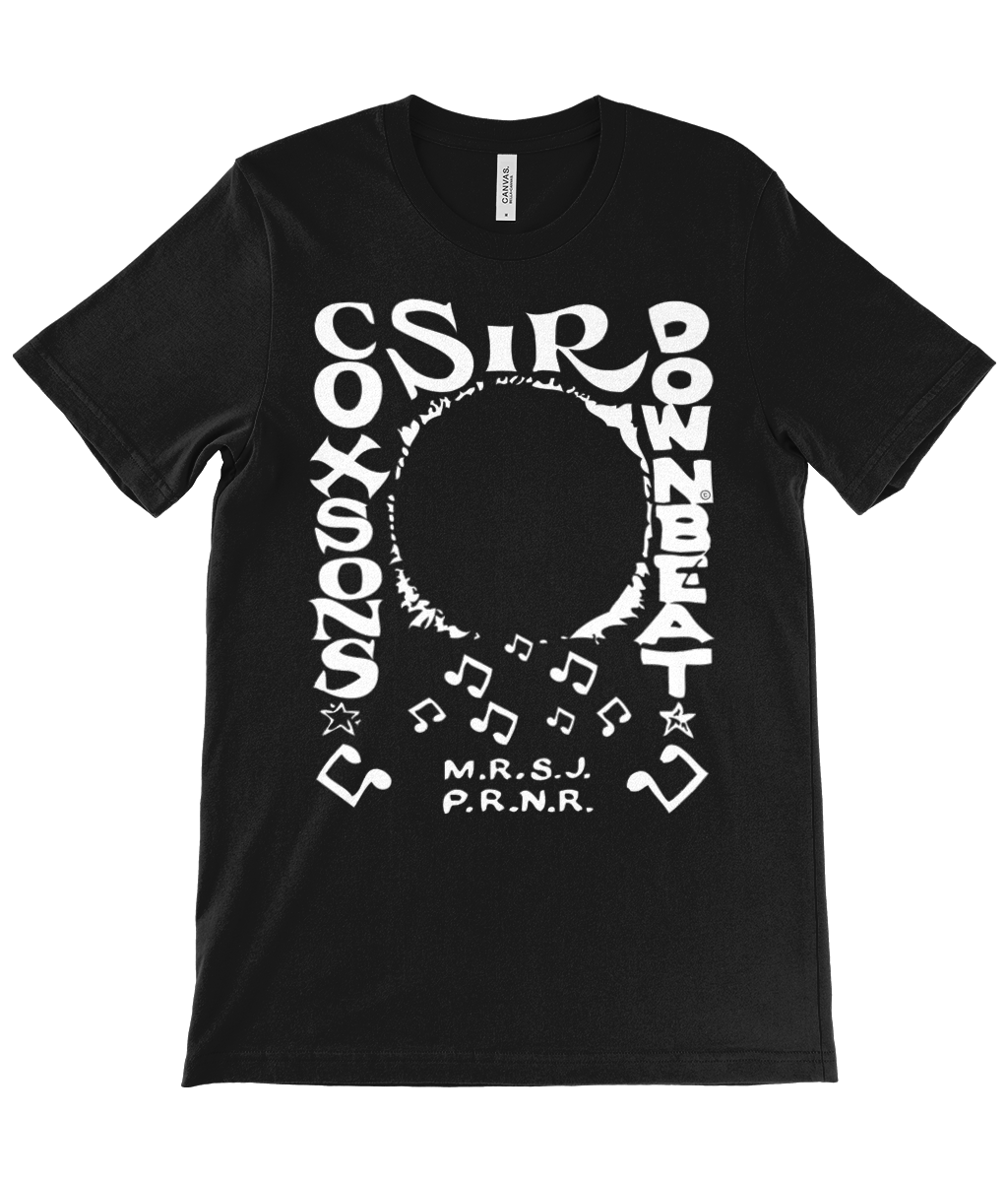 bloodsweatandtees | Sir Coxsons Downbeat t-shirt WHITE/Black