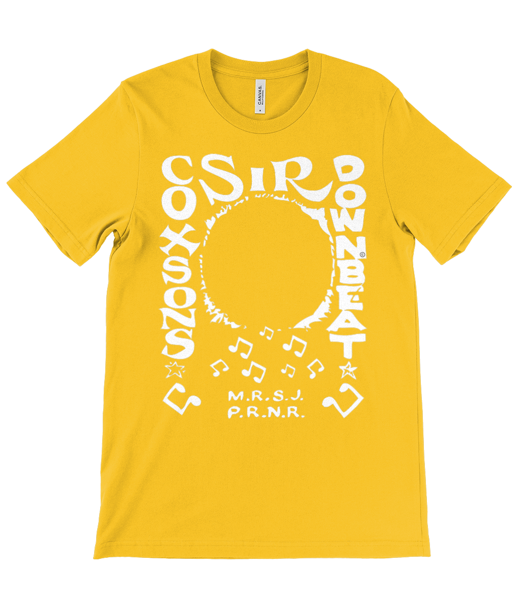 bloodsweatandtees | Sir Coxsons Downbeat t-shirt WHITE/Gold