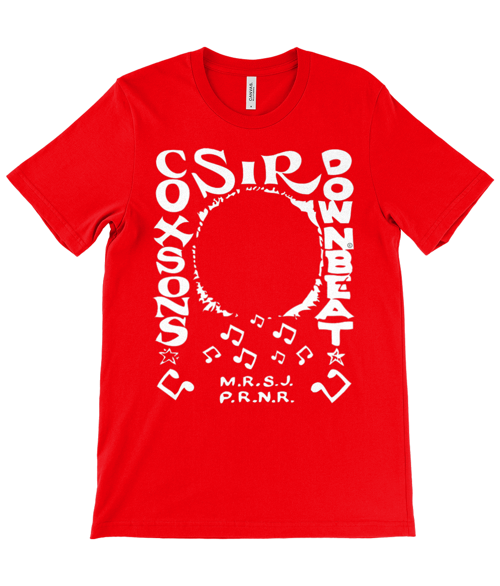 bloodsweatandtees | Sir Coxsons Downbeat t-shirt WHITE/Red