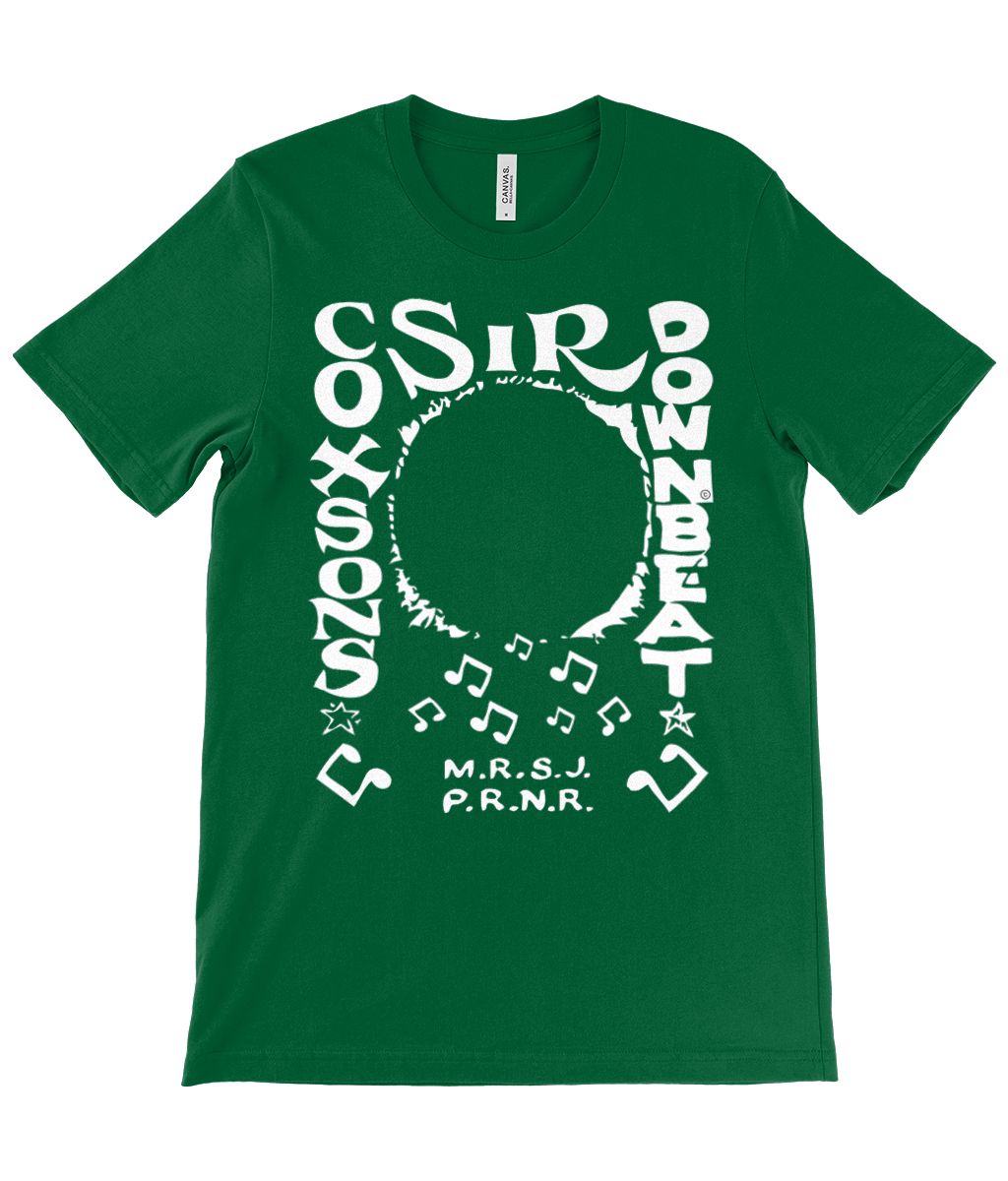 bloodsweatandtees | Sir Coxsons Downbeat t-shirt WHITE/EverGreen