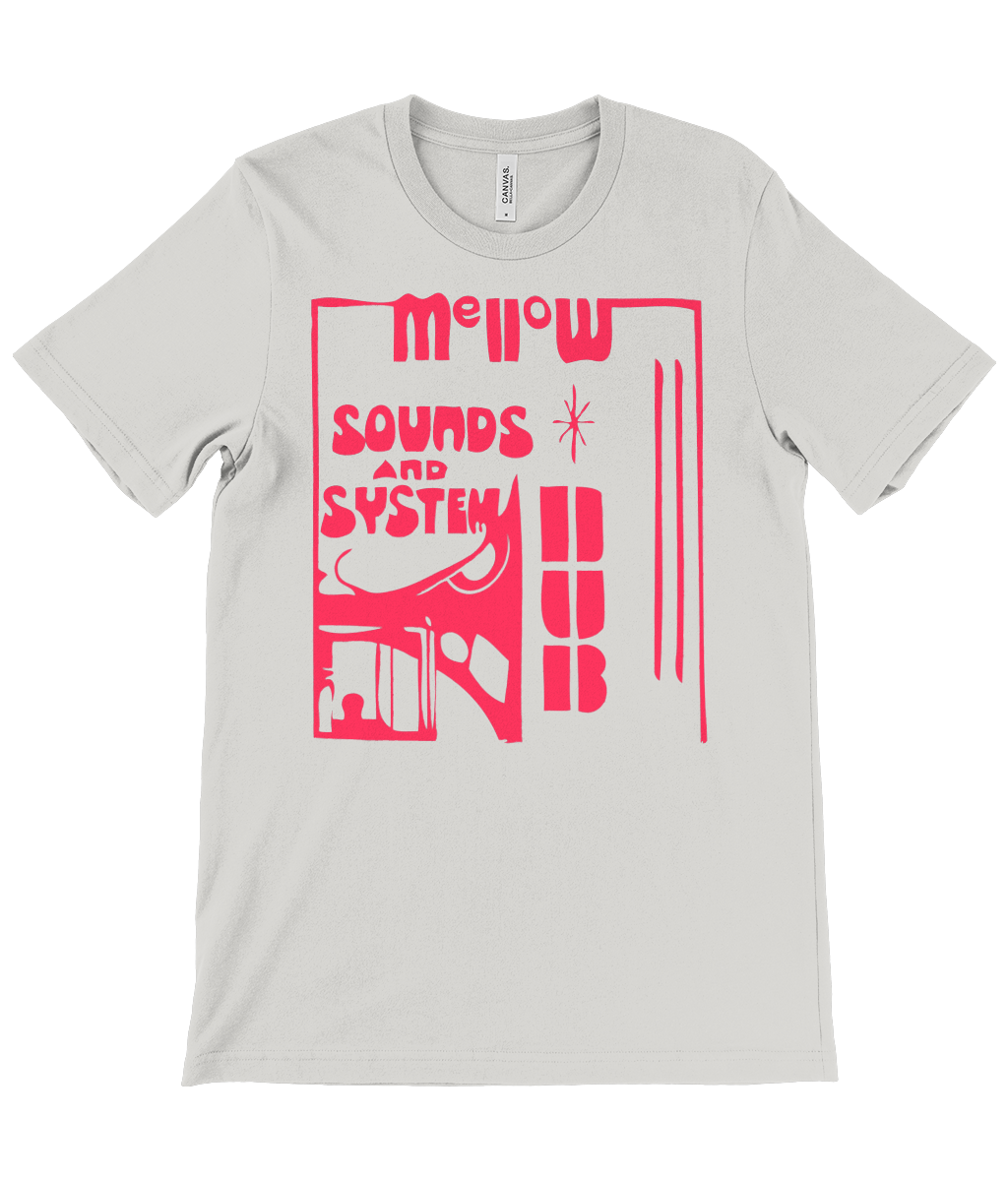 bloodsweatandtees | Mellow Sounds and System Dub t-shirt RED/Silver