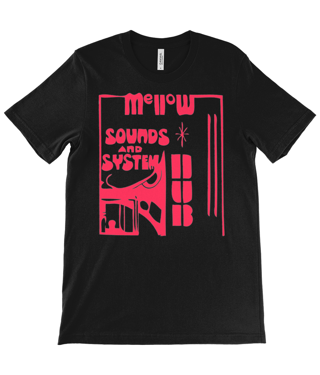 bloodsweatandtees | Mellow Sounds and System Dub t-shirt RED/black