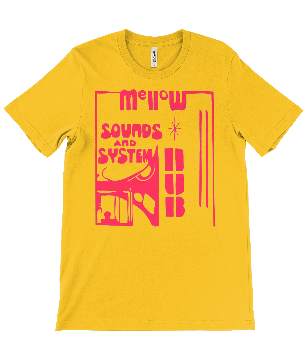 bloodsweatandtees | Mellow Sounds and System Dub t-shirt RED/Gold