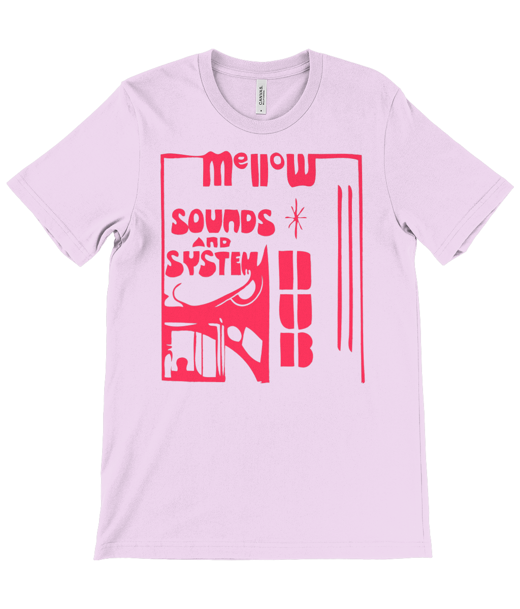 bloodsweatandtees | Mellow Sounds and System Dub t-shirt RED/Pink
