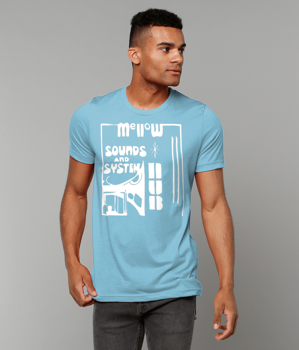 bloodsweatandtees | Mellow Sounds and System Dub t-shirt WHITE/Ocean_model