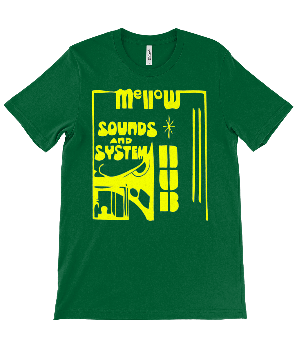 bloodsweatandtees | Mellow Sounds and System Dub t-shirt YLO/EverGreen