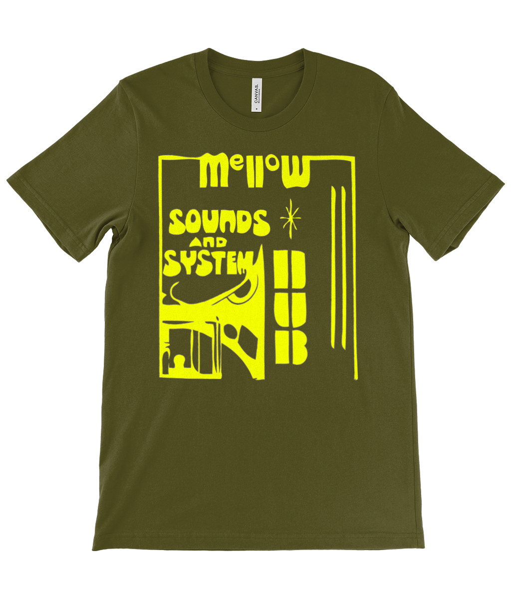 bloodsweatandtees | Mellow Sounds and System Dub t-shirt YLO/Olive