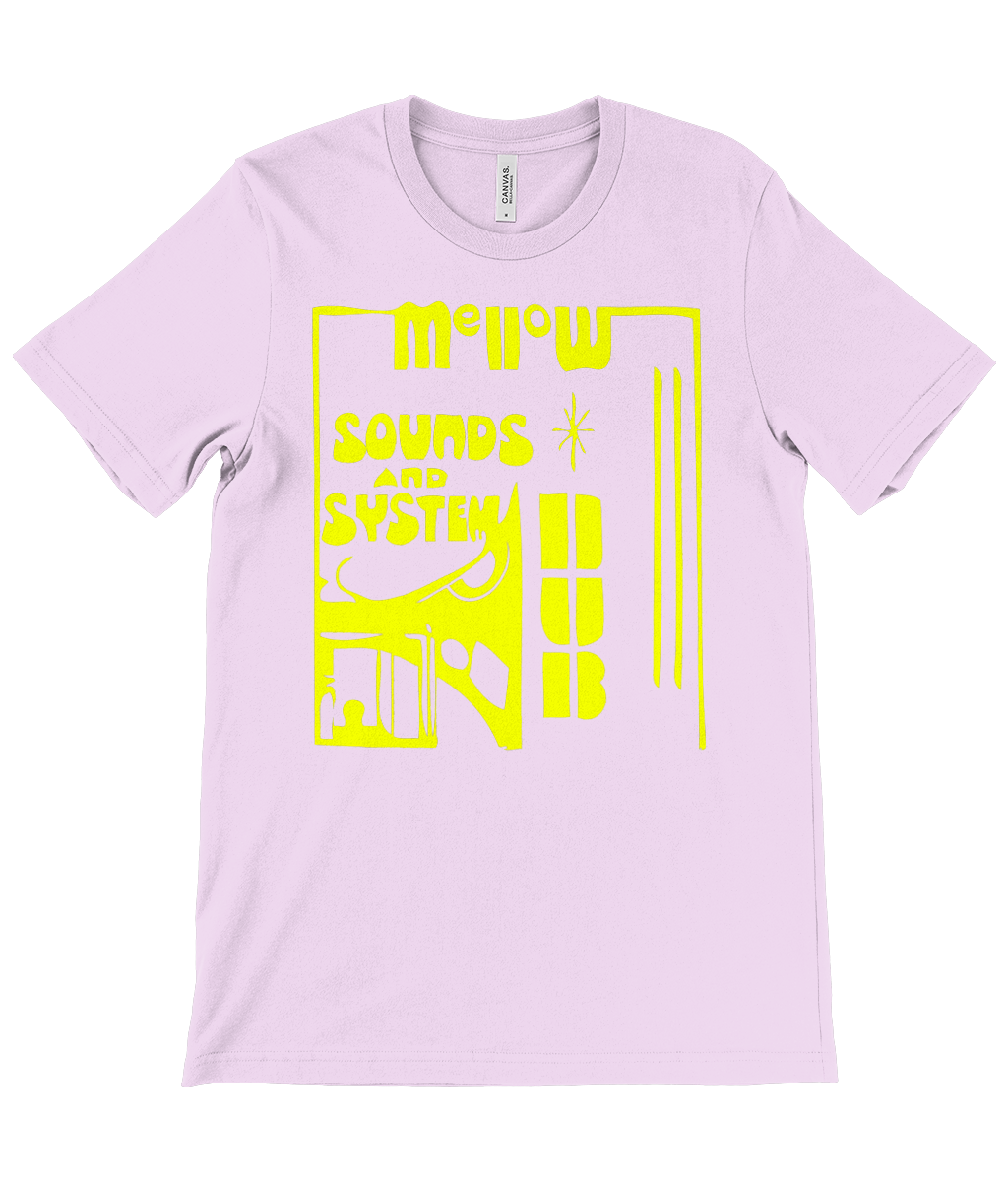 bloodsweatandtees | Mellow Sounds and System Dub t-shirt YLO/Pink