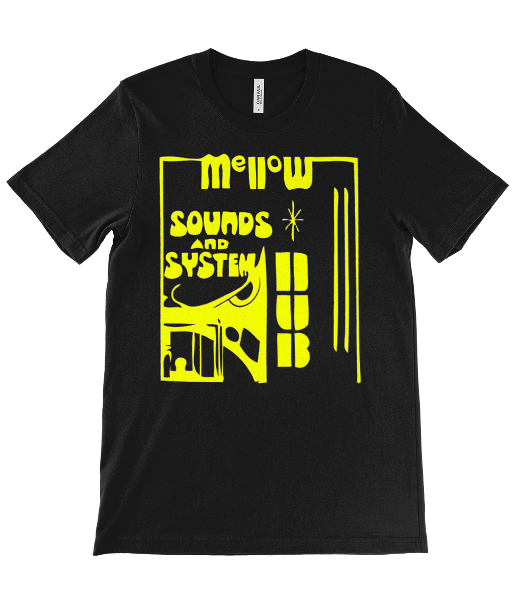 bloodsweatandtees | Mellow Sounds and System Dub t-shirt YLO/Black