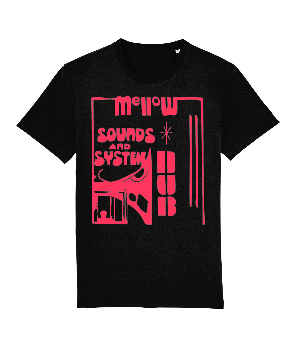 bloodsweatandtees | Mellow Sounds and System Dub ORGANIC t-shirt RED/Black