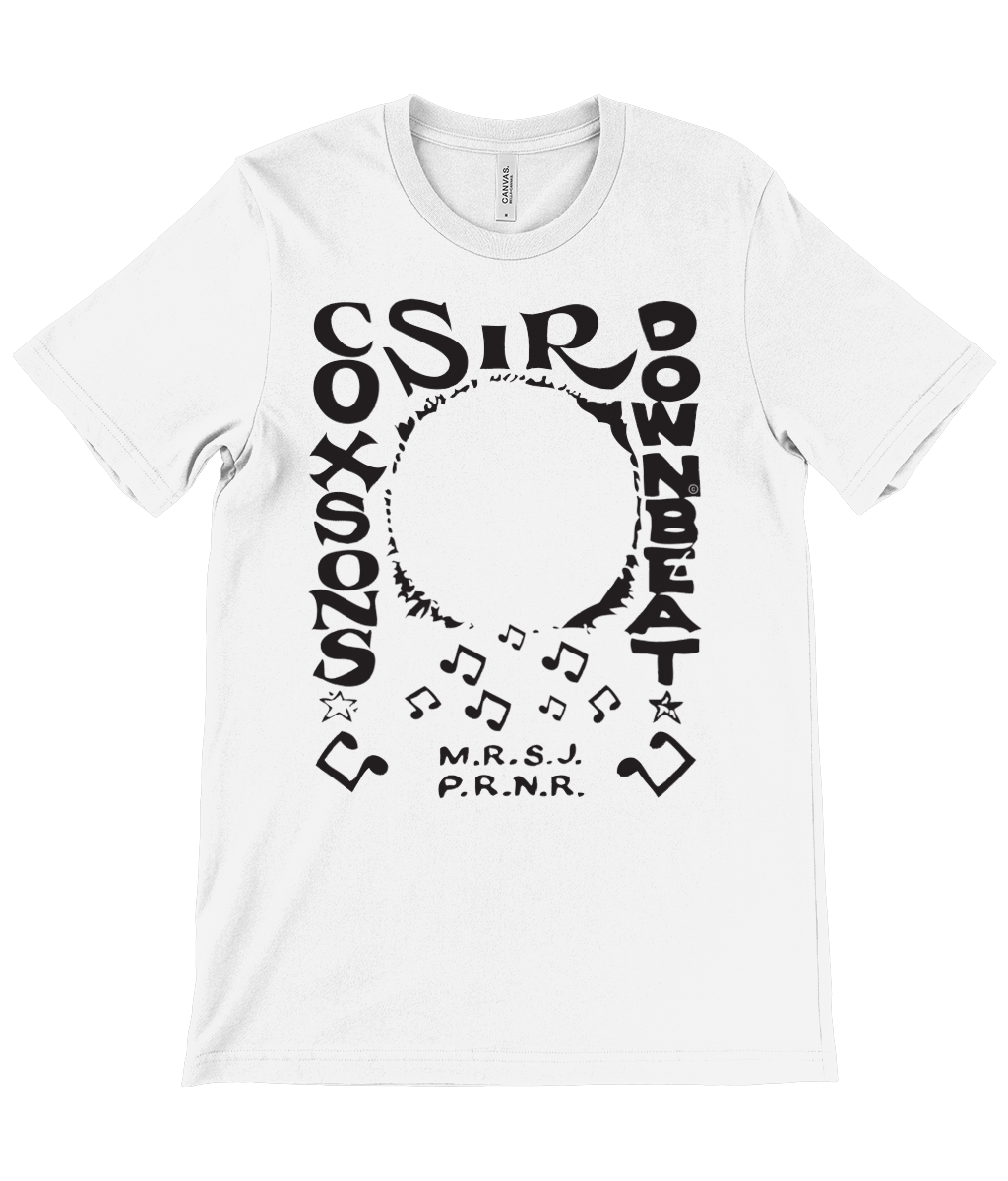 bloodsweatandtees | Sir Coxsons Downbeat t-shirt Black/white
