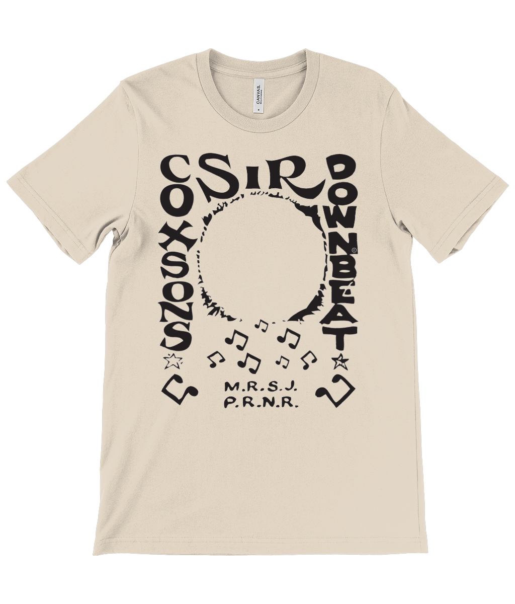 bloodsweatandtees | Sir Coxsons Downbeat t-shirt Black/Cream