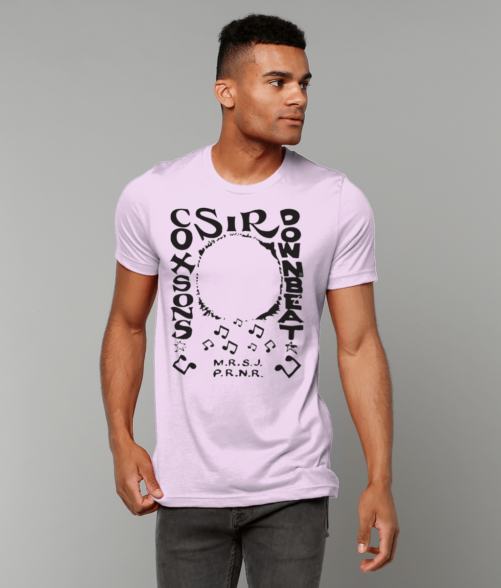 bloodsweatandtees | Sir Coxsons Downbeat t-shirt Black/Pink_model