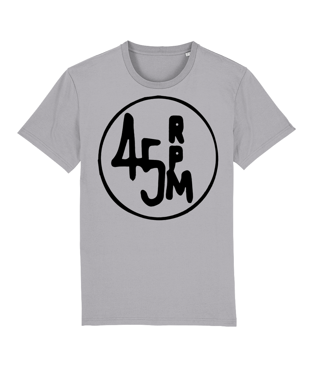 bloodsweatandtees | 45 RPM Selectors Choice Organic t-shirt BLACK/ Heather_Grey