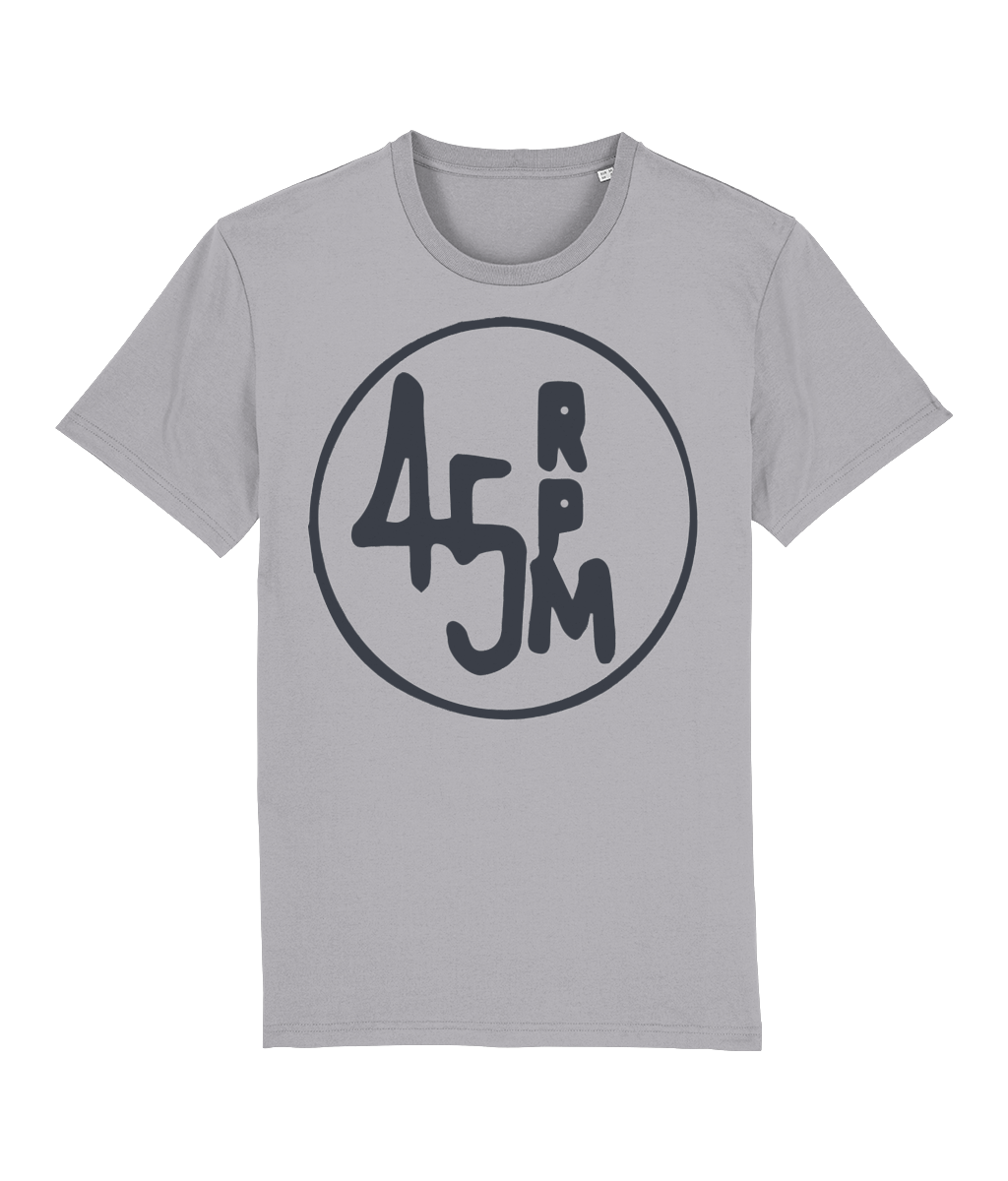 bloodsweatandtees | 45 RPM Selectors Choice Organic t-shirt GREY/ Heather_Grey