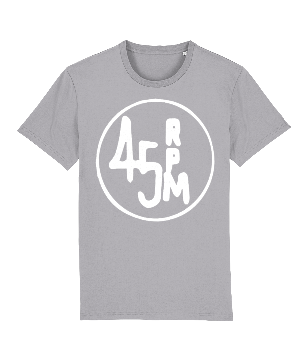 bloodsweatandtees | 45 RPM Selectors Choice Organic t-shirt WHITE/ Heather_Grey