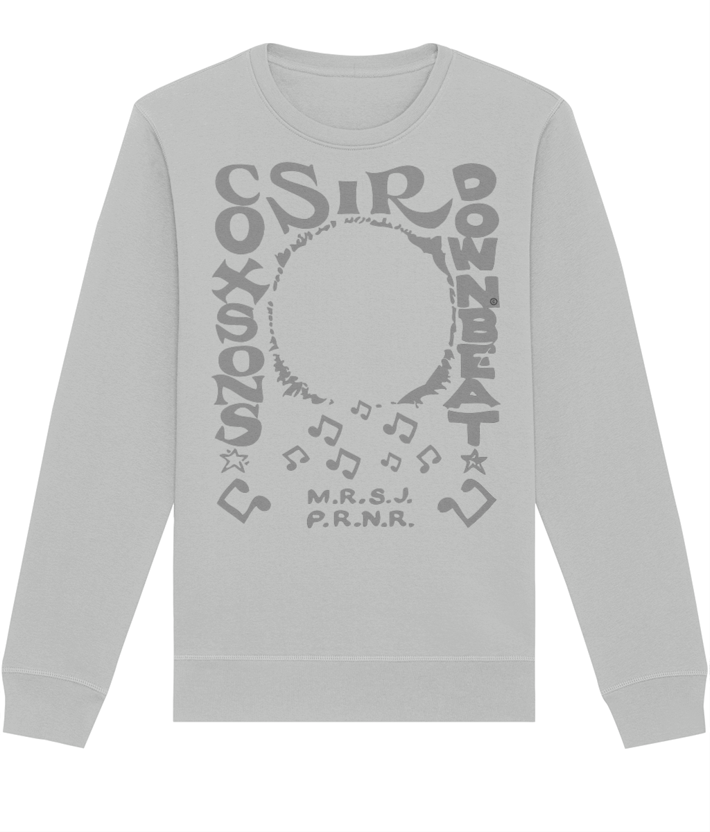 bloodsweatandtees | Sir Coxsons Downbeat Organic Sweatshirt GREY/ Heather_Grey