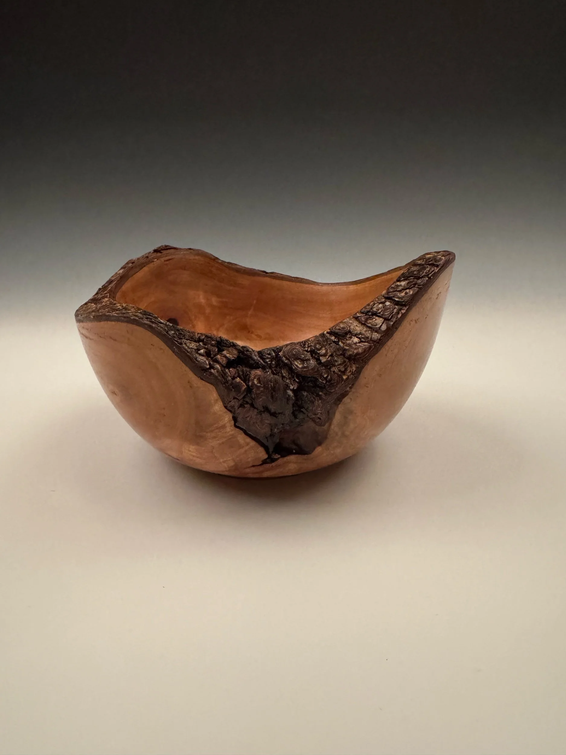 Natural Edge Bowl made from Bradford Pear