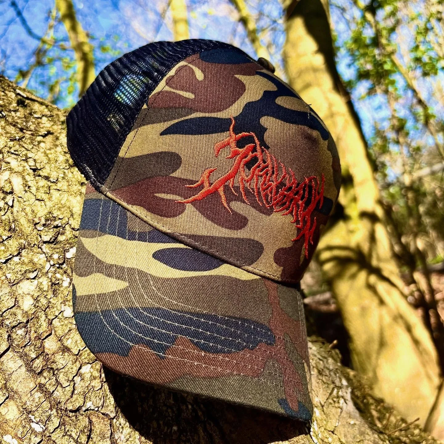 YES THEN👀 Camo and Orange fellas LIVE on the website right now!🫡 We&rsquo;ve already sold a few of these so you may have seen them about at gigs lately, get yours now, shorts weather is upon us😎