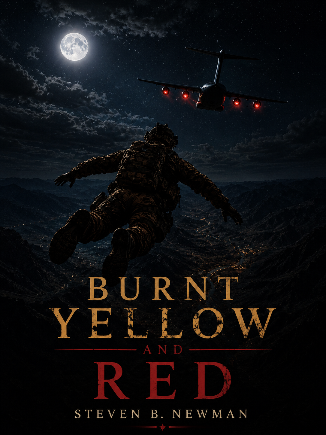 Burnt Yellow and Red