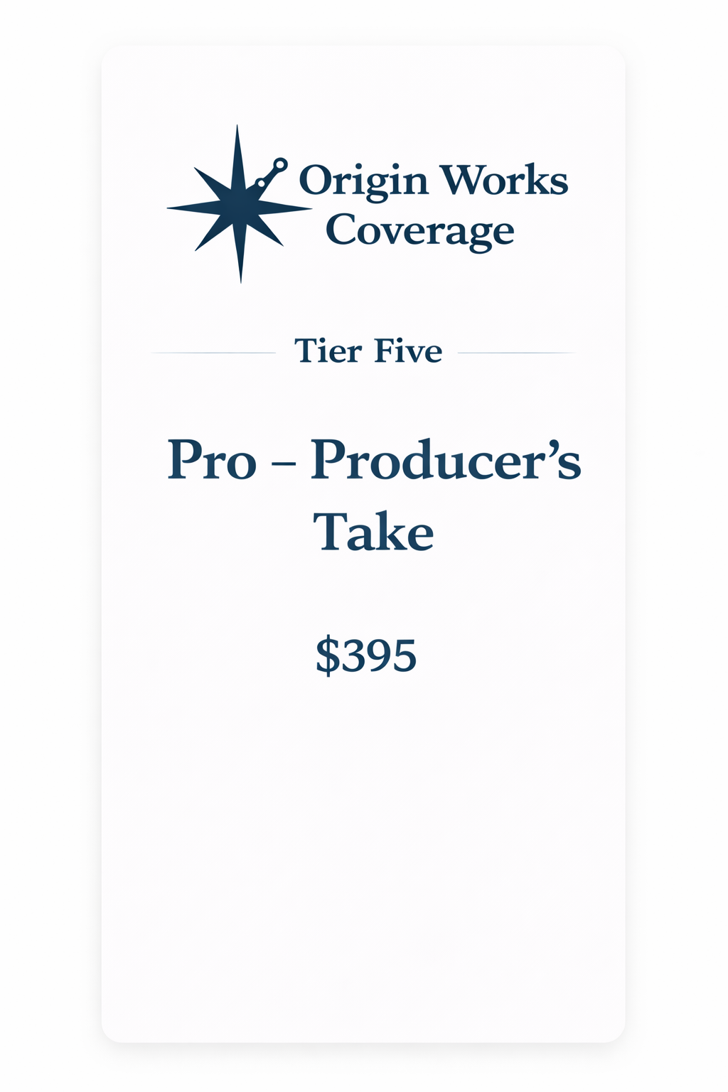 Coverage Pro - Producer's Take