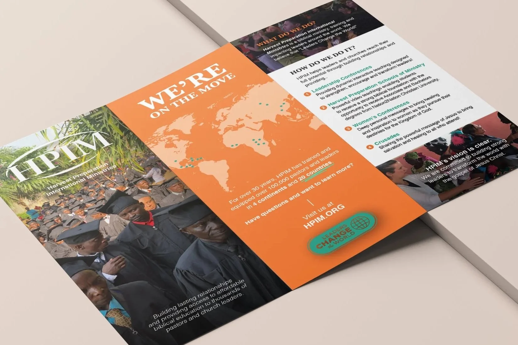 Trifold Brochure Design // Outside Cover