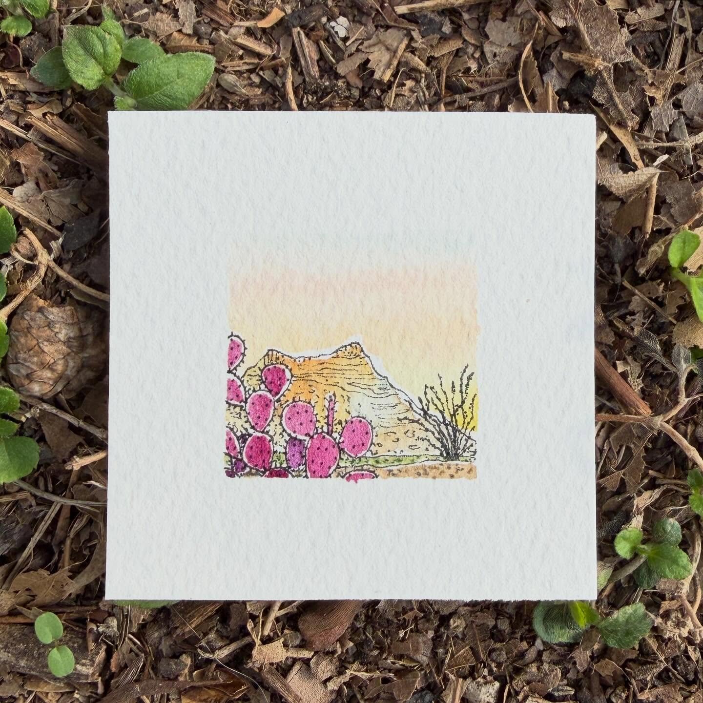 Because I&rsquo;m always thinking of Texas right when I&rsquo;m about to leave Texas. Also because painting this made me happy as did the following poem, which I made into a little valentine for Pete. I stumbled across it watching a Norwegian show, w