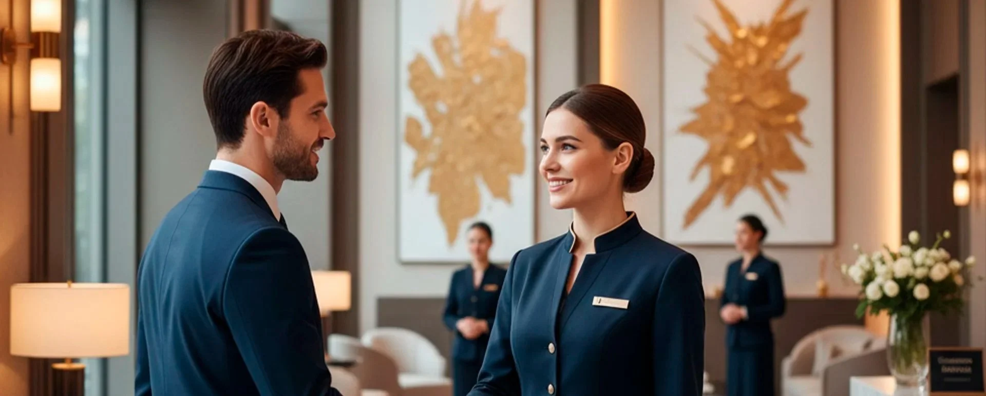  suplicy rsvp concierge - concierge recebendo convidado vip em um ambiente de evento