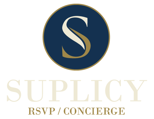 SUPLICY RSVP/CONSIERGE