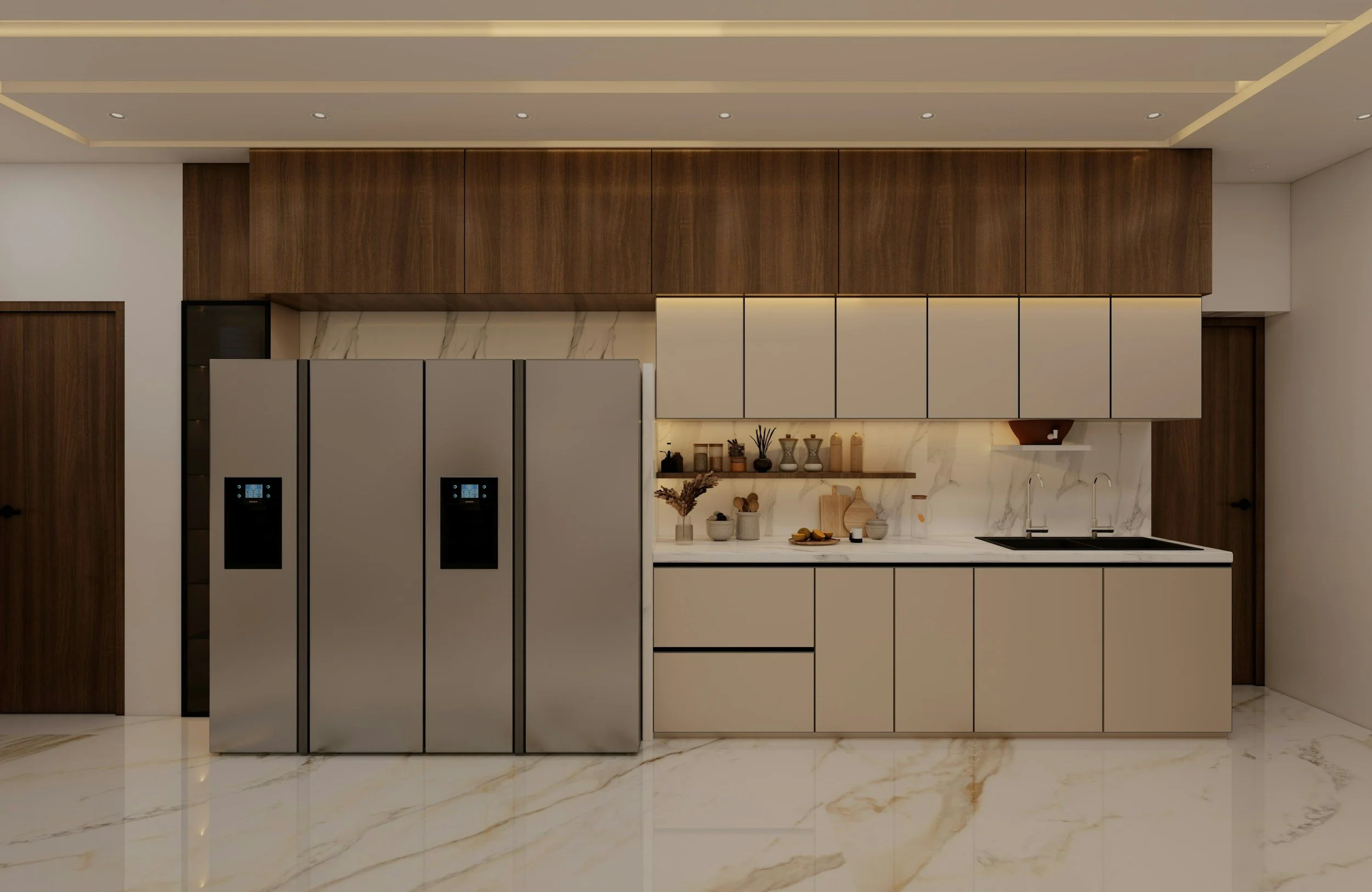 luxury home gourmet kitchen