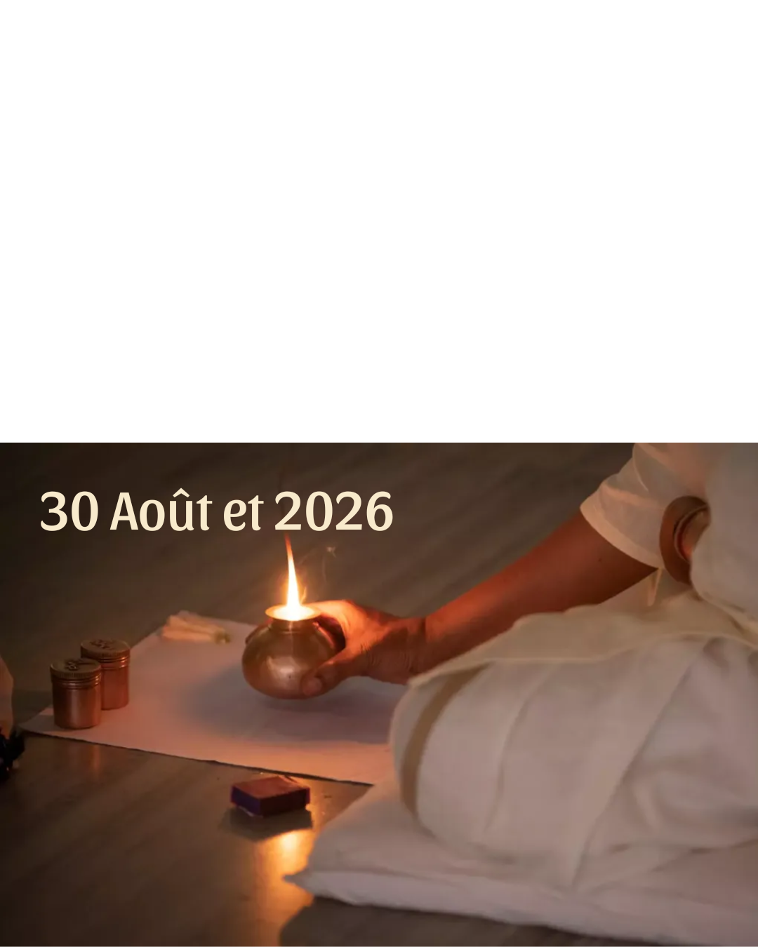 Stage Bhuta Shuddhi - Paris