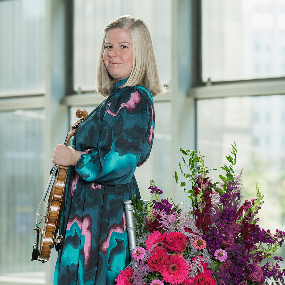 Amber Hooke, violinist