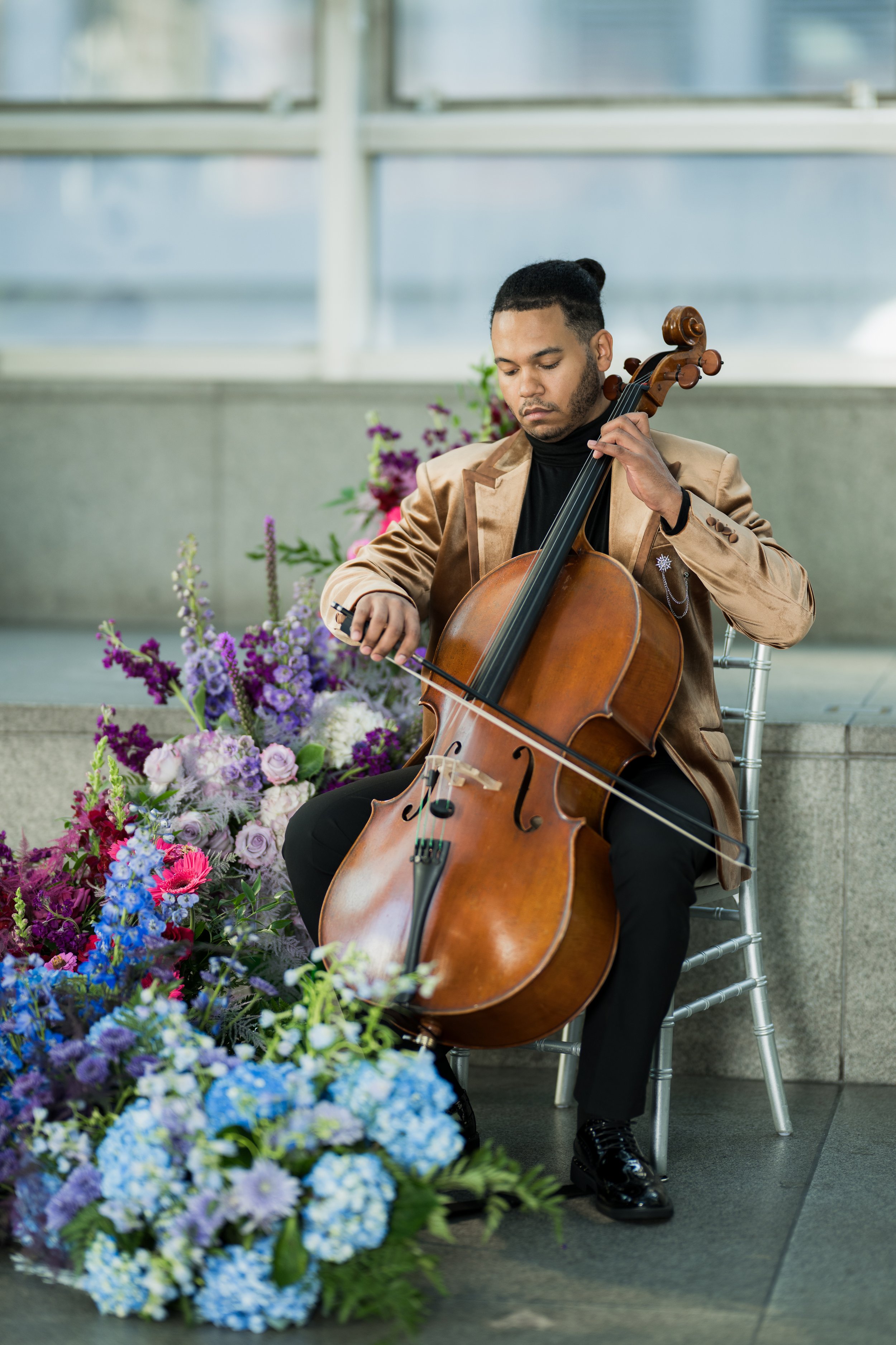 Ahmere Blackman, cellist