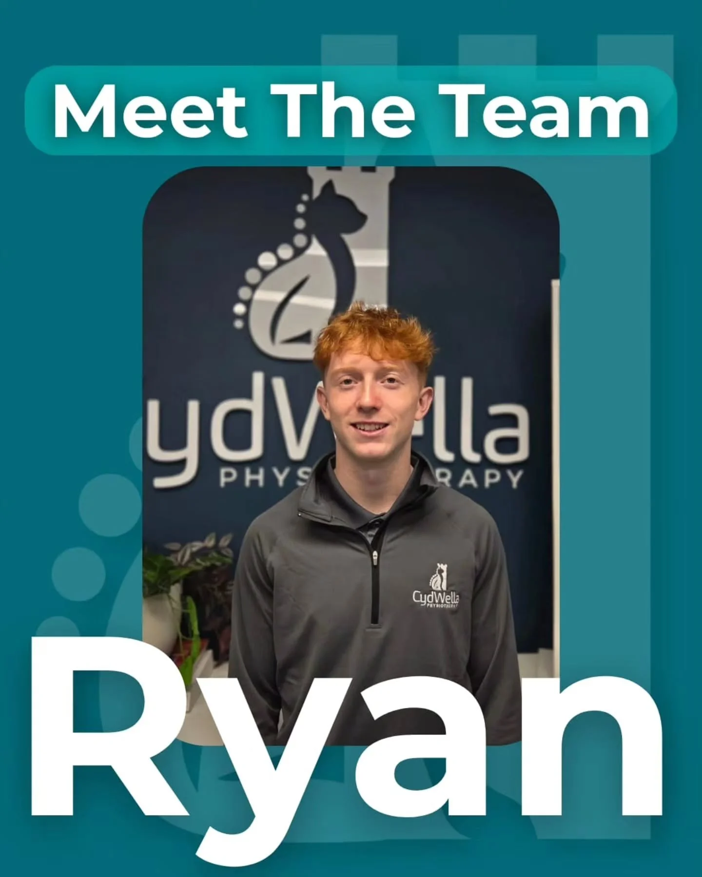 Next up in our Meet the Team series;
💆&zwj;♂️ Meet Ryan our Sports Massage Therapist at CydWella Physiotherapy!

We&rsquo;re delighted to introduce Ryan, a fully qualified Level 3 Sports Massage Therapist and a key part of our growing CydWella team.