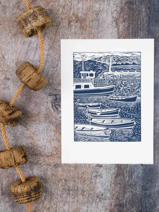 Lino Print Workshop with Howe Farm Flowers