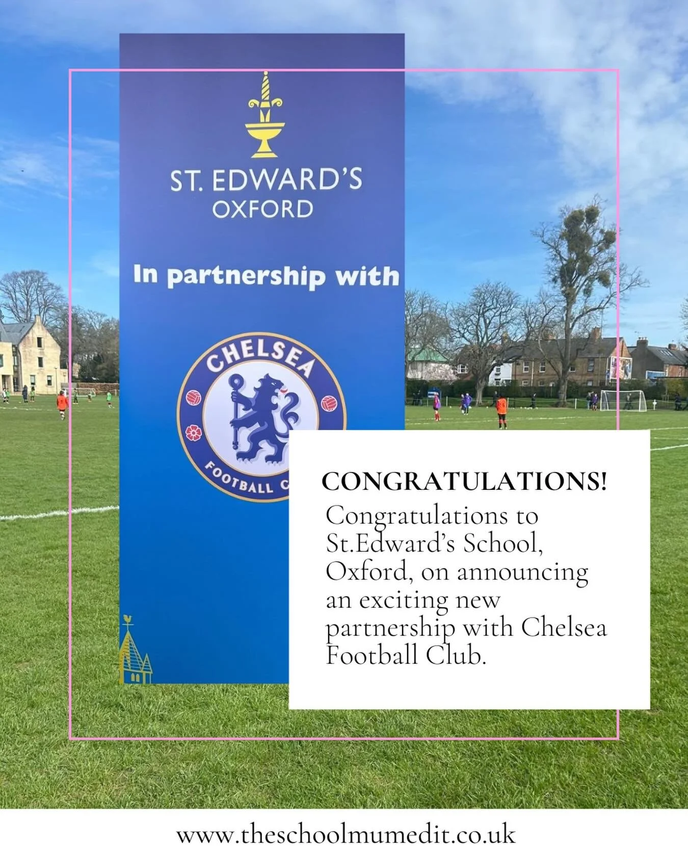 🚨 Teddies x Chelsea FC ⚽✨

A huge congratulations to @stedwardsoxford on announcing an exciting new partnership with @chelseafc 

A brilliant example of a school continuing to evolve and invest in its sporting future.

Teddies already has a strong a