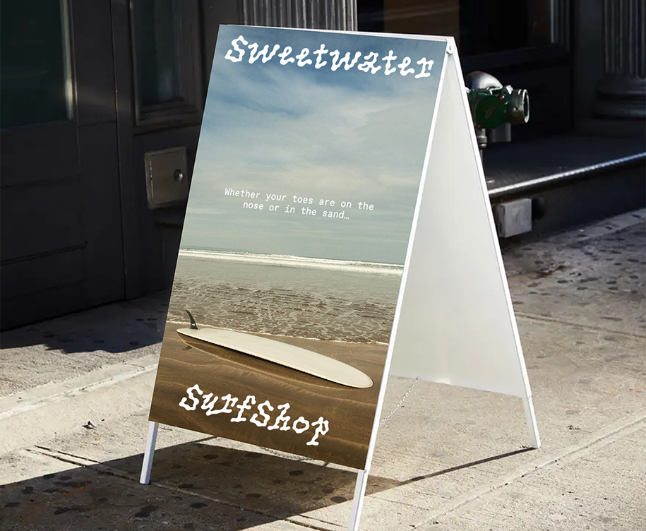 Brand strategy, positioning, copywriting, and verbal identity for retail surf shop on United States east coast.