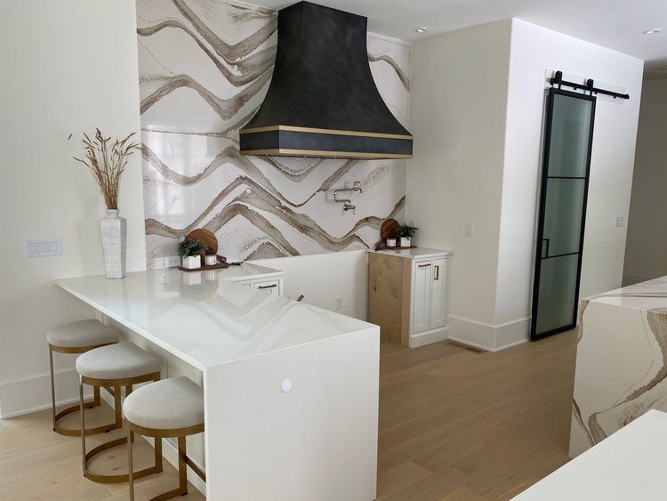 Website strategy and copywriting for construction entity specializing in countertops and interior installations.