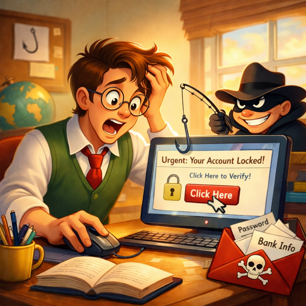 Why Smart People Fall for Phishing