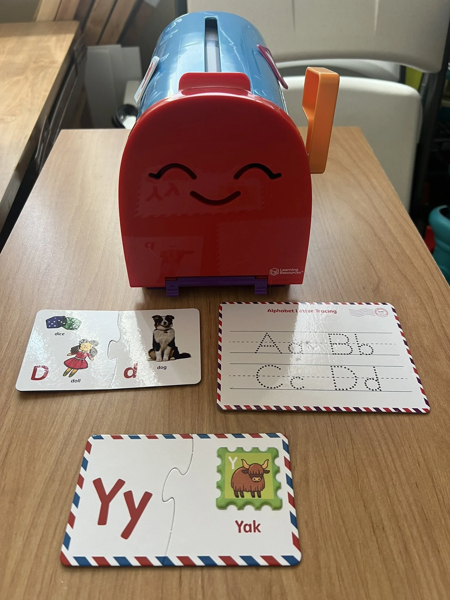 E28-Alphabet Learning Mailbox