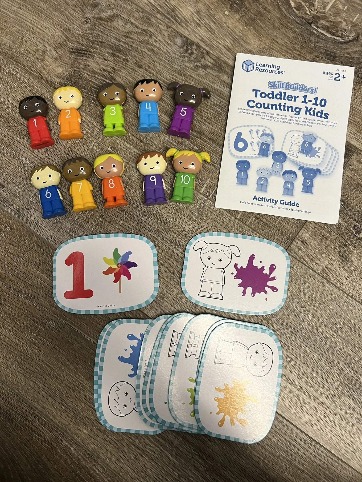 E25-Toddler 1-10 Counting Kids