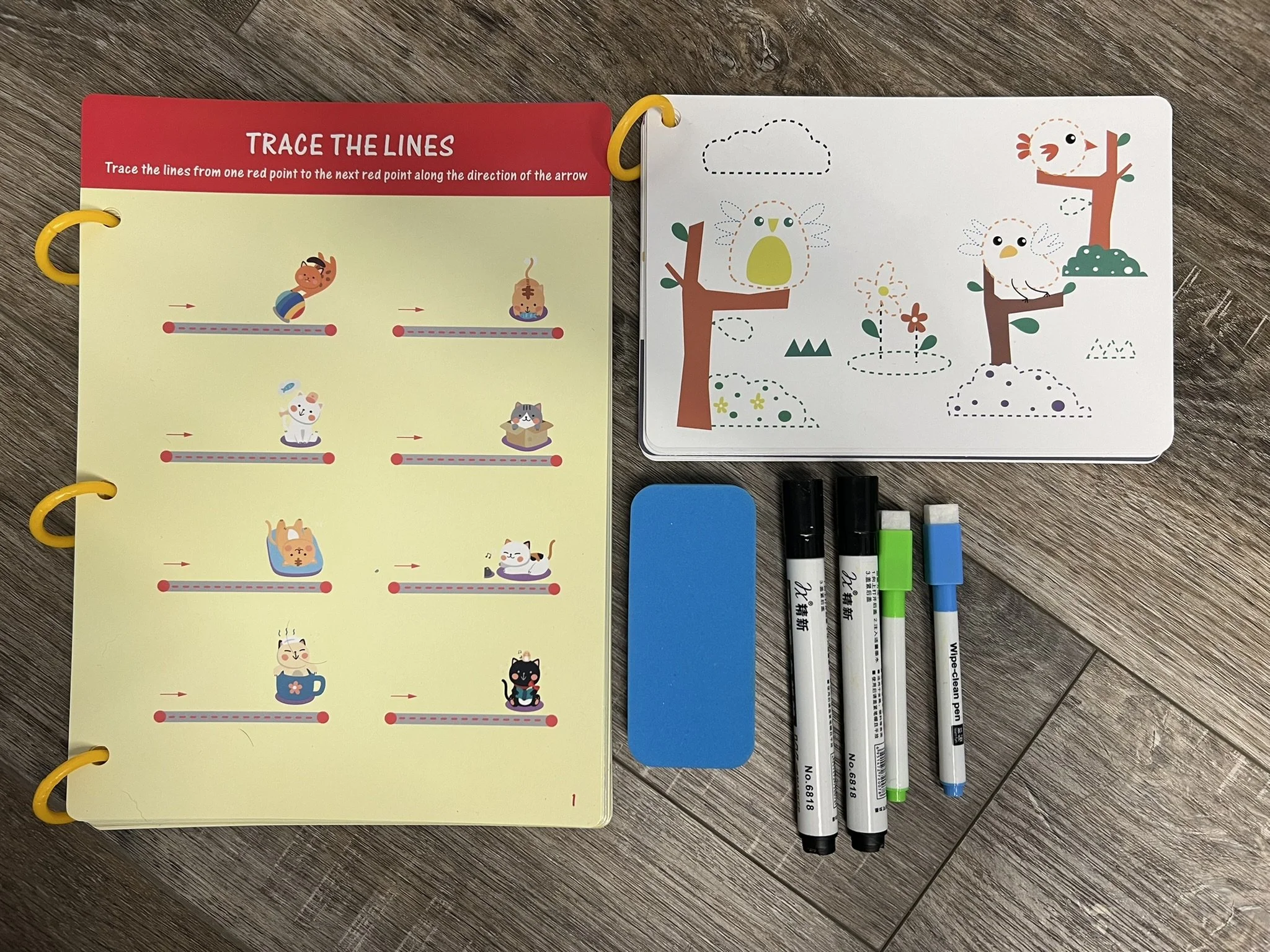 E22-Write & Wipe Activity Booklets