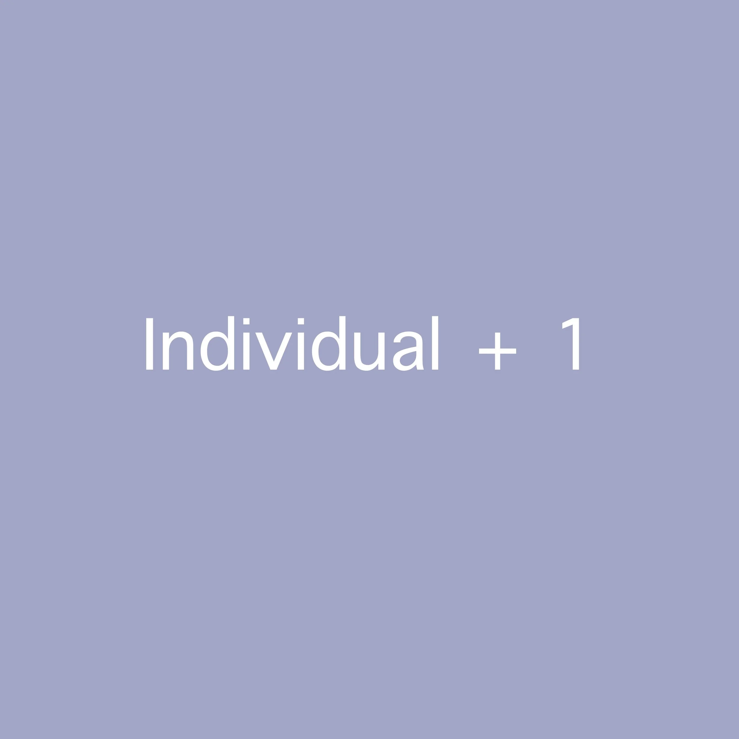 Individual +1  (same household)