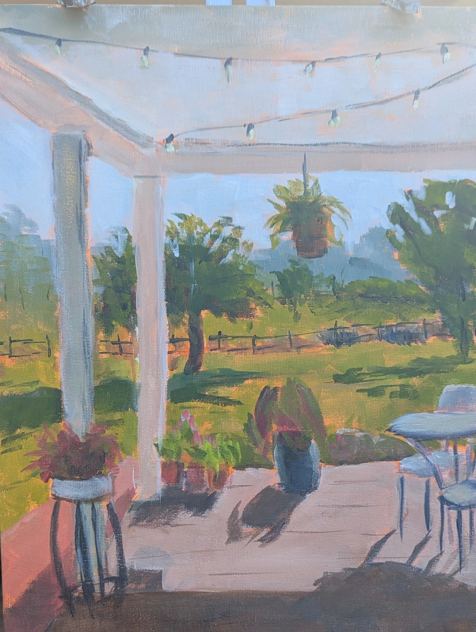 Morning Light at the Farmhouse