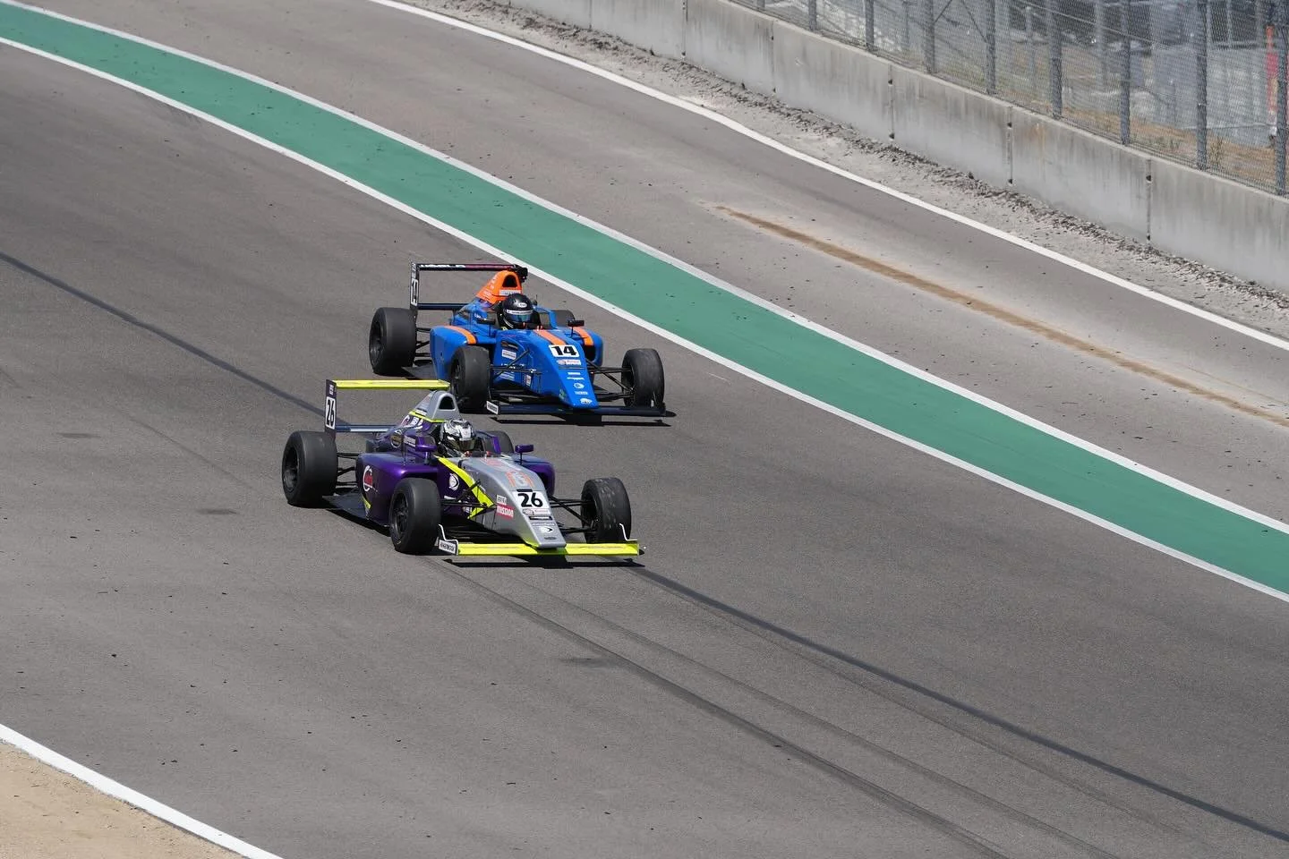 First F4 race weekend at Laguna Seca in June - finished P4.
Learning every lap and pushing for more.

#AJKohutRacing #LagunaSeca #Formula4 #Motorsport #F4US #DriverDevelopment #RaceWeekend #RacingJourney