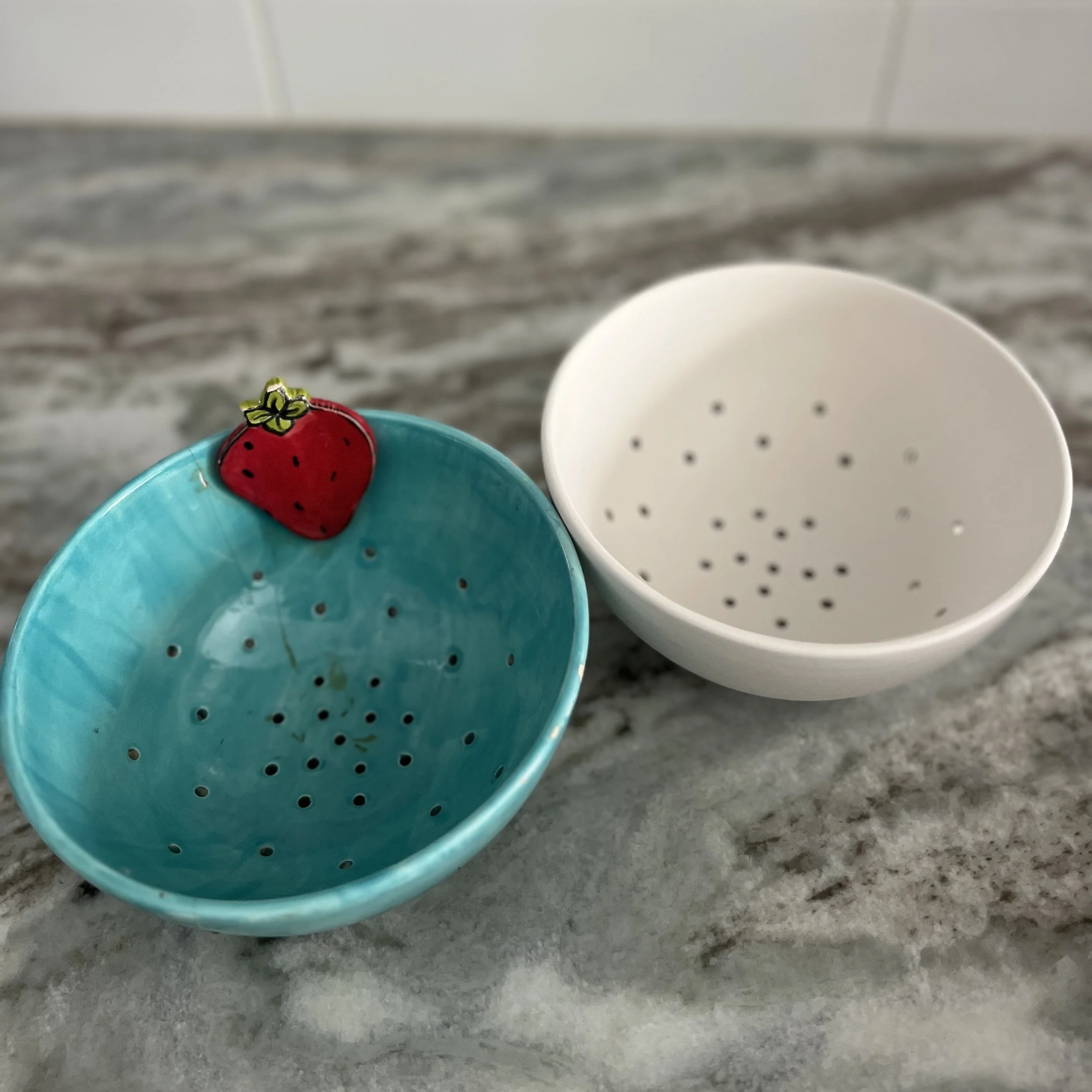 Pottery Colander Painting